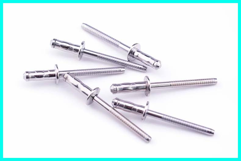 不銹鋼雙鼓型抽芯鉚釘雙股拉釘多鼓鉚釘304鼓型拉鉚釘結構多股釘6