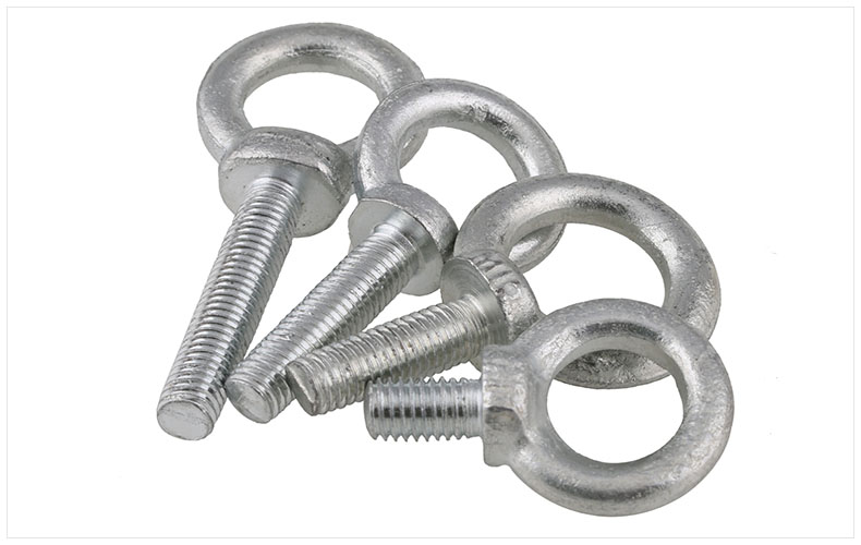 鍍白鋅吊環(huán)螺絲 加長(zhǎng)吊環(huán)螺栓 圓環(huán)螺絲釘3