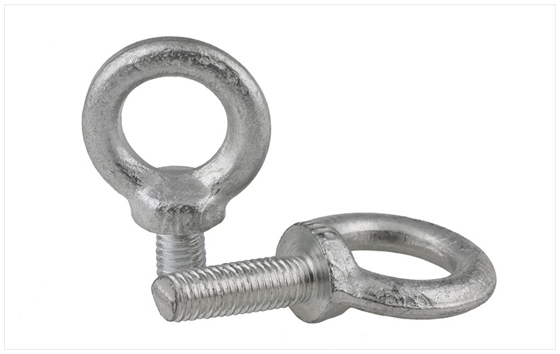 鍍白鋅吊環(huán)螺絲 加長(zhǎng)吊環(huán)螺栓 圓環(huán)螺絲釘2