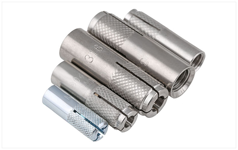 不銹鋼膨脹螺絲碳鋼頂爆國標平爆壁虎內膨脹螺栓隱形拉爆4