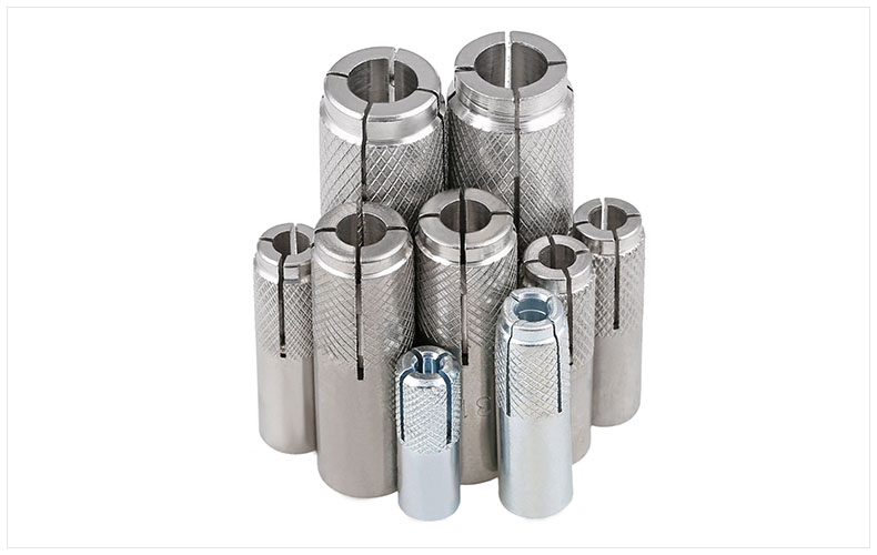 不銹鋼膨脹螺絲碳鋼頂爆國標平爆壁虎內膨脹螺栓隱形拉爆5