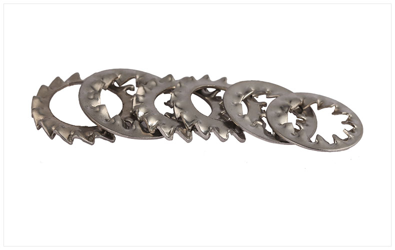 不銹鋼鎖緊墊圈 外內(nèi)鋸齒墊多齒防滑止動防松墊片3