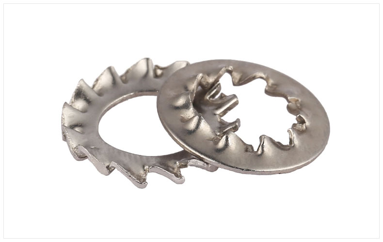 不銹鋼鎖緊墊圈 外內(nèi)鋸齒墊多齒防滑止動防松墊片4