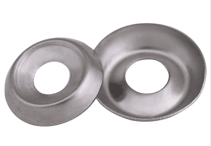 304不銹鋼螺絲墊片沉頭魚(yú)眼墊圈凹凸墊片空心凹型錐型2