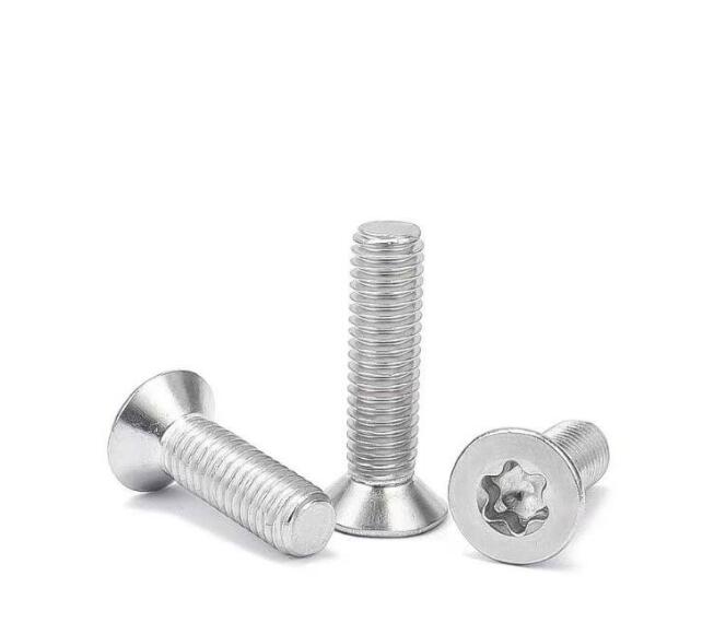 供應(yīng)梅花槽沉頭機螺絲304不銹鋼內(nèi)梅花槽沉頭螺釘 GB2673-2