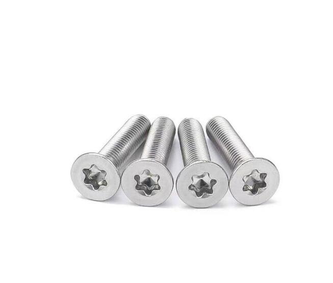 供應(yīng)梅花槽沉頭機螺絲304不銹鋼內(nèi)梅花槽沉頭螺釘 GB2673-3